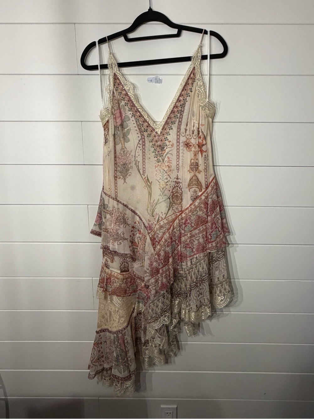 RARE NWT Camilla Golden Age Layered Asymmetrical Slip Dress